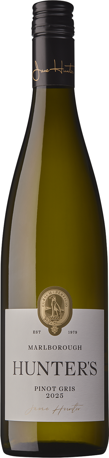 Hunter's Wines  Pinot Gris 2025 Marlborough bottle
